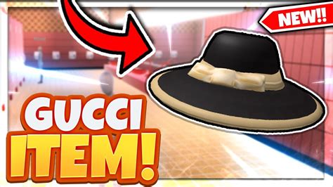 roblox gucci hat|Gucci wide brim hat.